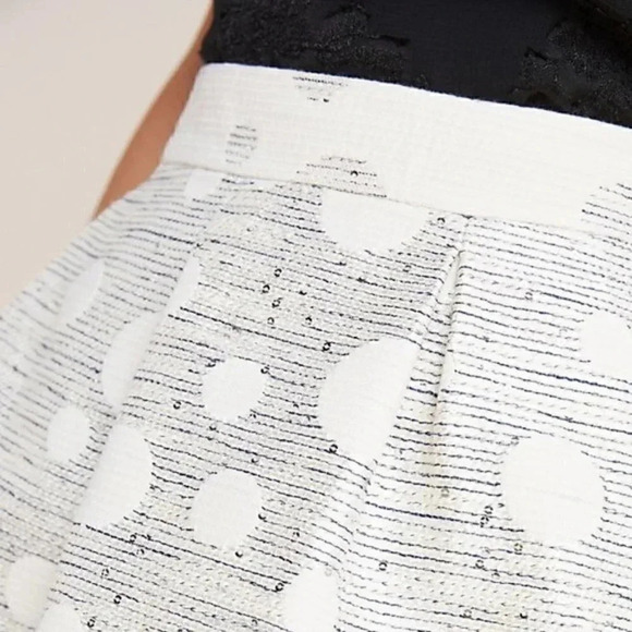 Anthropologie Maeve Anya Dotted Jacquard Skirt - Picture 3 of 10